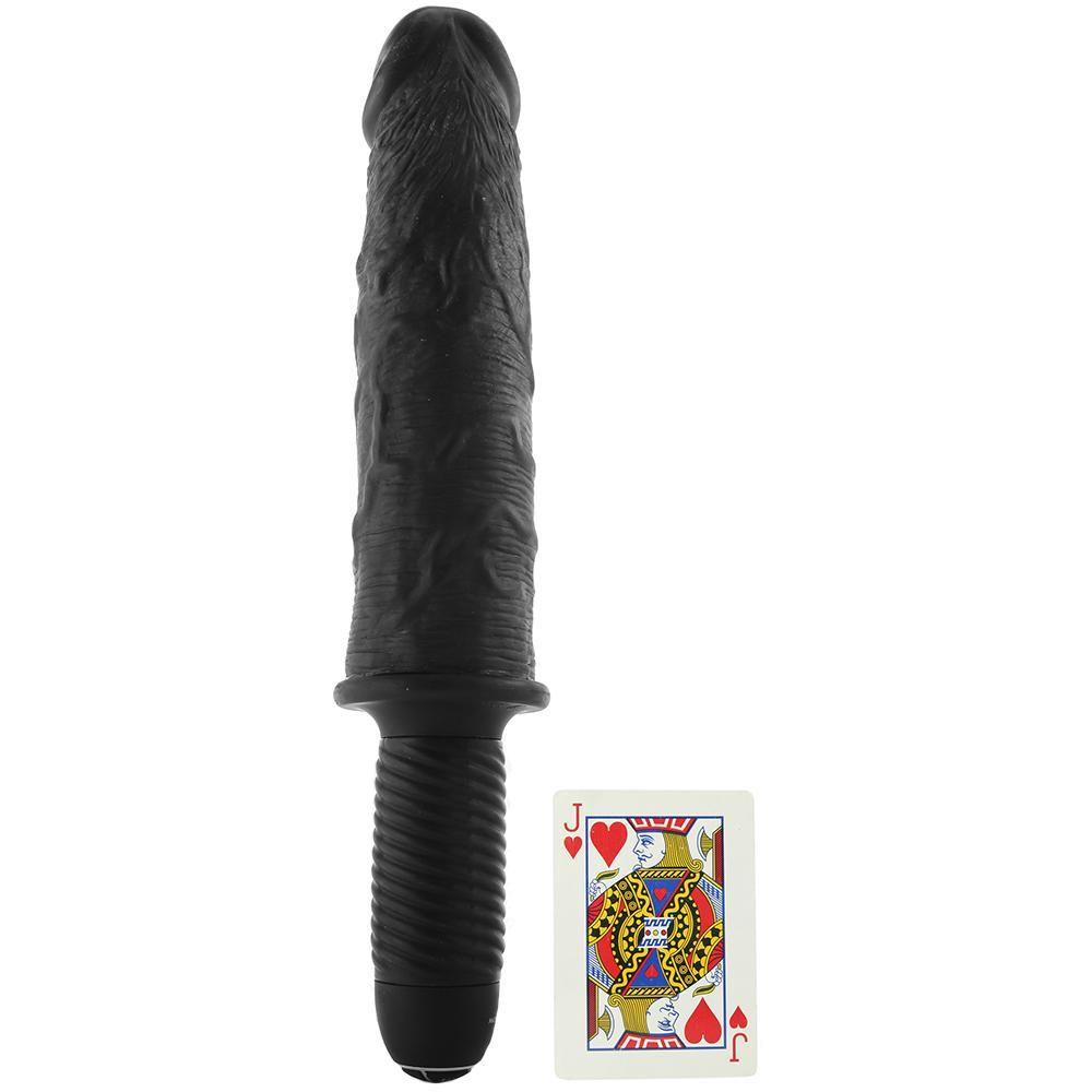 The Violator XXL Giant Dildo Thruster in Black - Sex Toys Vancouver Same Day Delivery