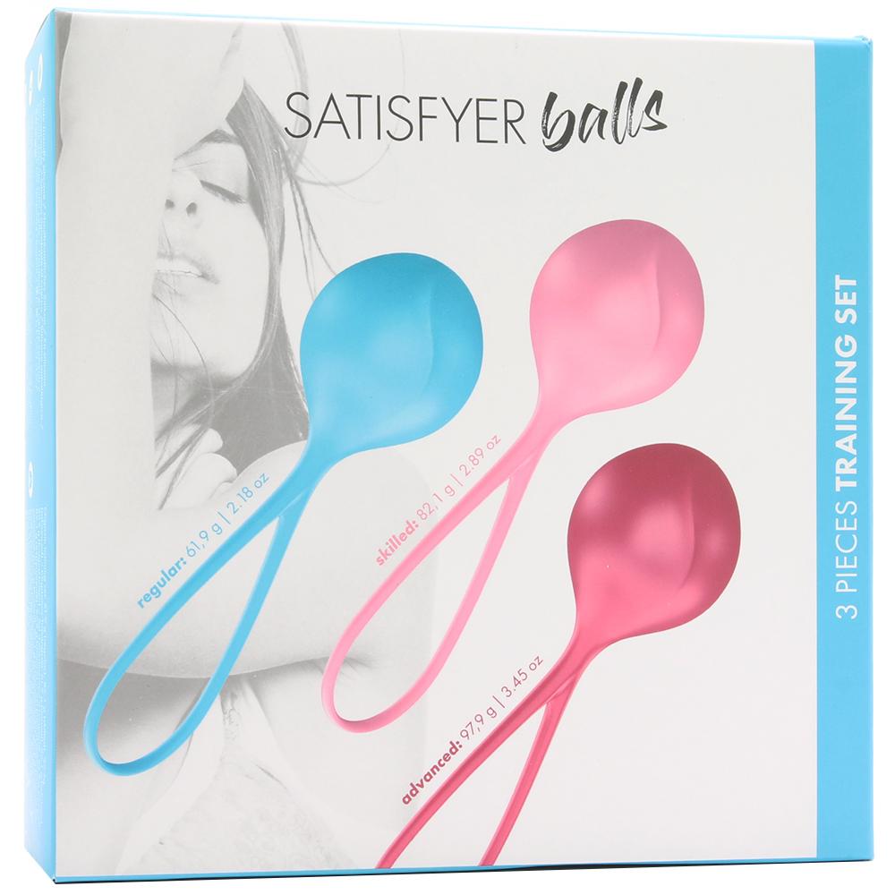 Satisfyer Balls C03 Single 3 Piece Training Set - Sex Toys Vancouver Same Day Delivery
