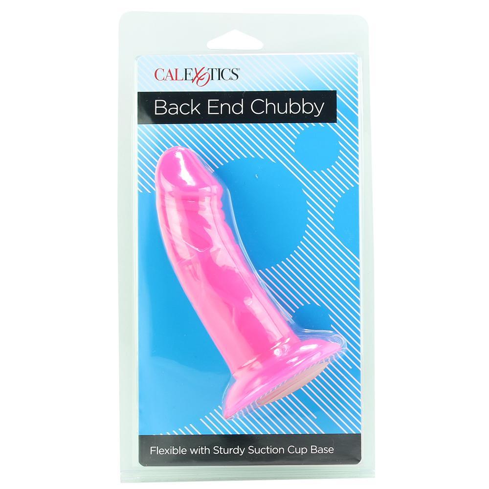 Back End Chubby Dildo in Pink - Sex Toys Vancouver Same Day Delivery