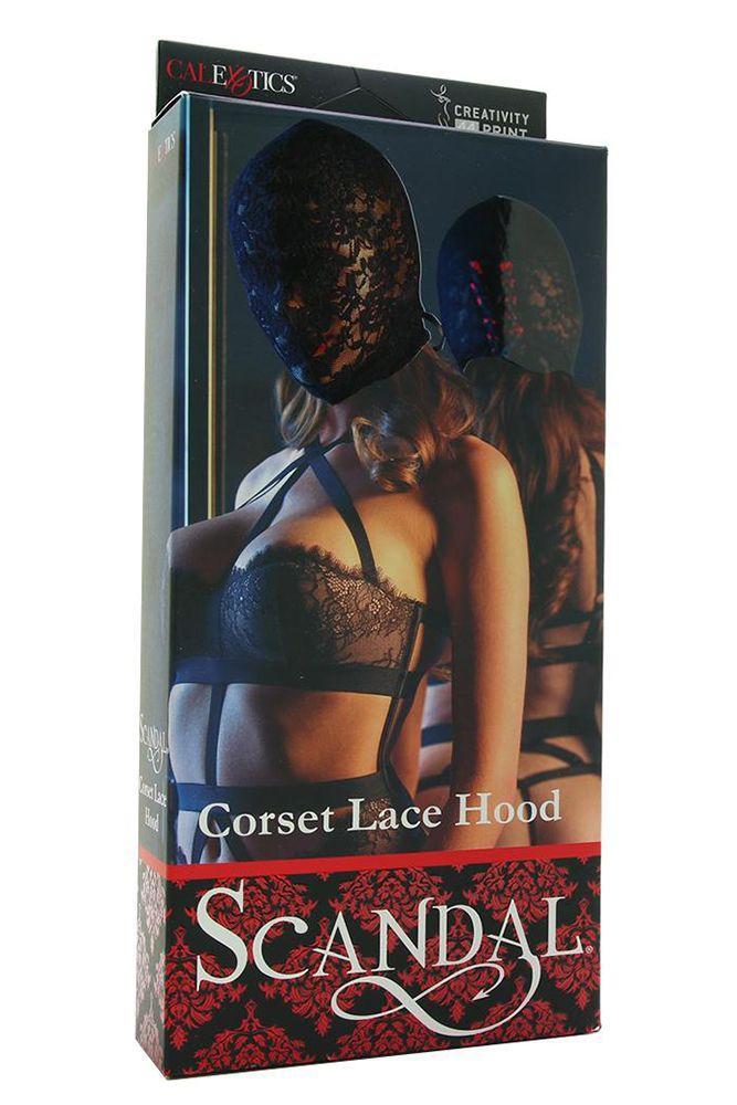 Scandal Corset Lace Hood - Sex Toys Vancouver Same Day Delivery