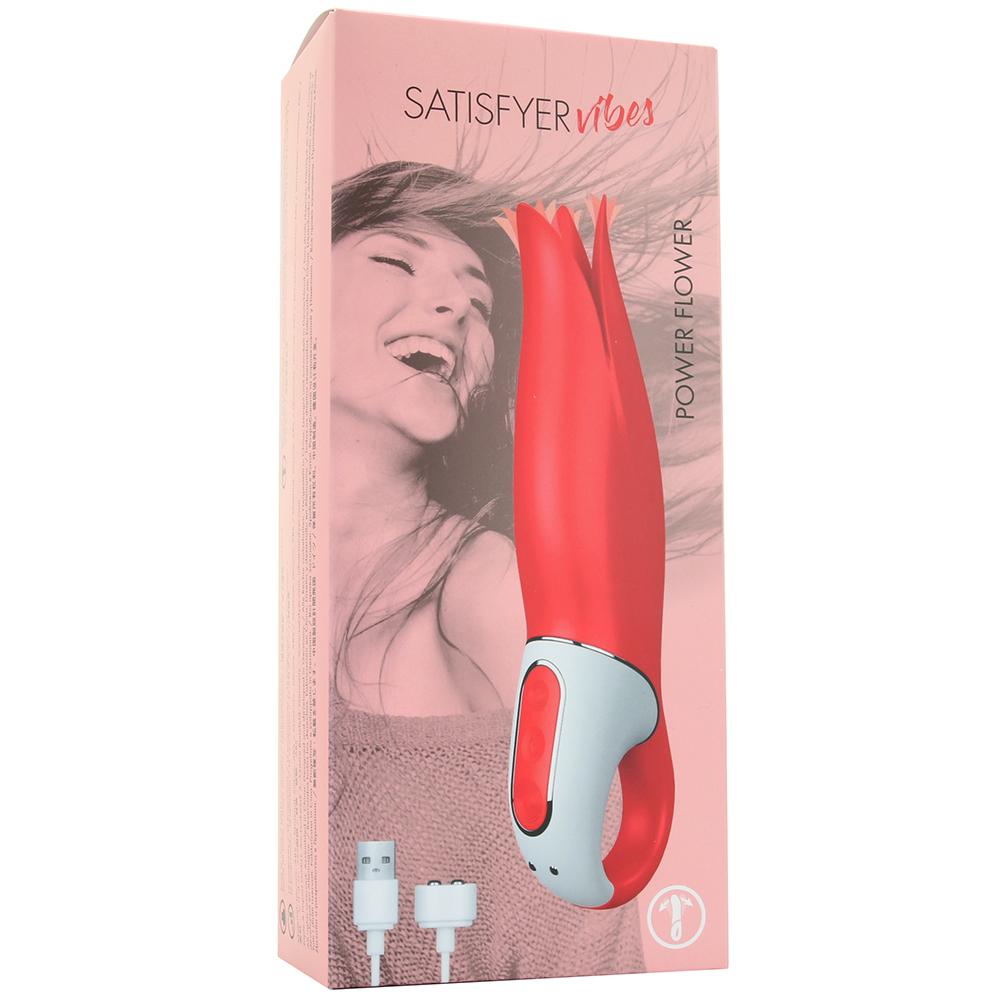 Satisfyer Vibes Rechargeable Power Flower - Sex Toys Vancouver Same Day Delivery