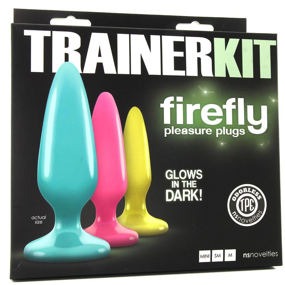 Firefly Pleasure Plugs Trainer Kit in Glow In the Dark - Sex Toys Vancouver Same Day Delivery