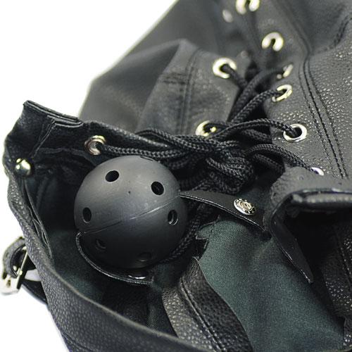 Luxury Mask Hood with Mask and Ball Gag - Sexy.Delivery Sex Toys Delivery