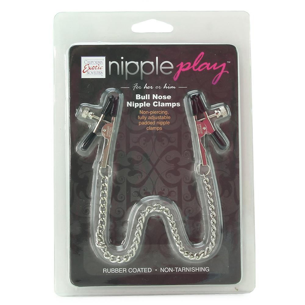nipple play Bull Nose Nipple Clamps - Sex Toys Vancouver Same Day Delivery