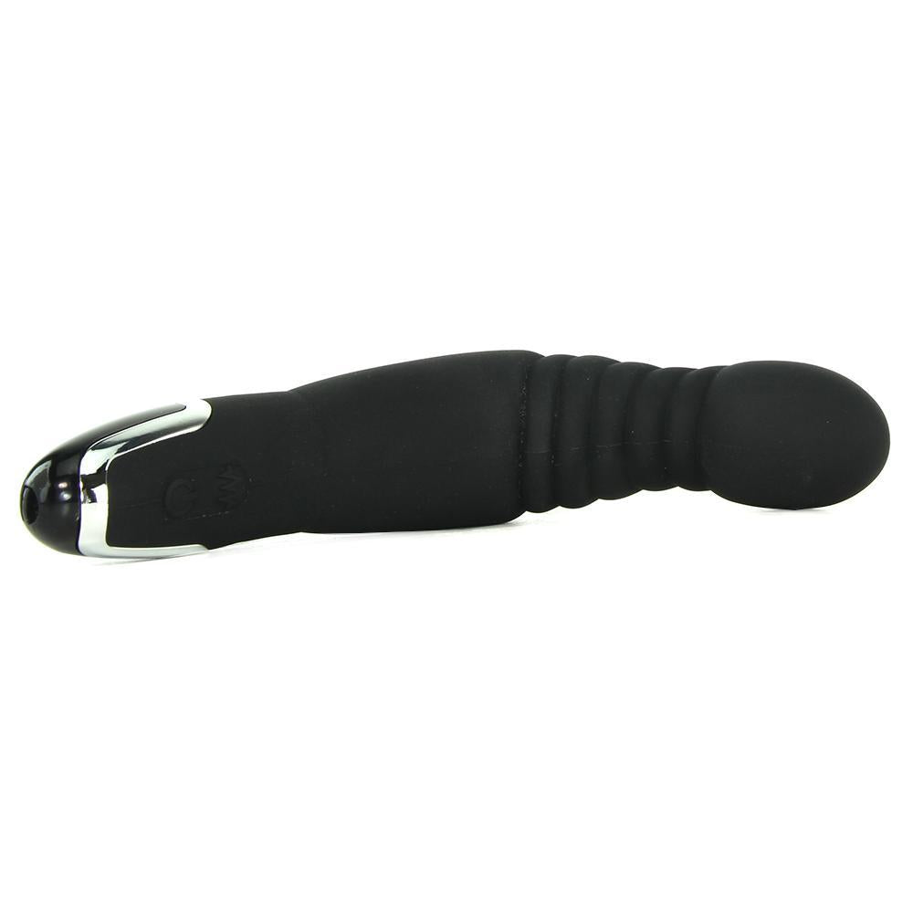 Dr. Joel Silicone Ridged P Vibe in Black - Sex Toys Vancouver Same Day Delivery