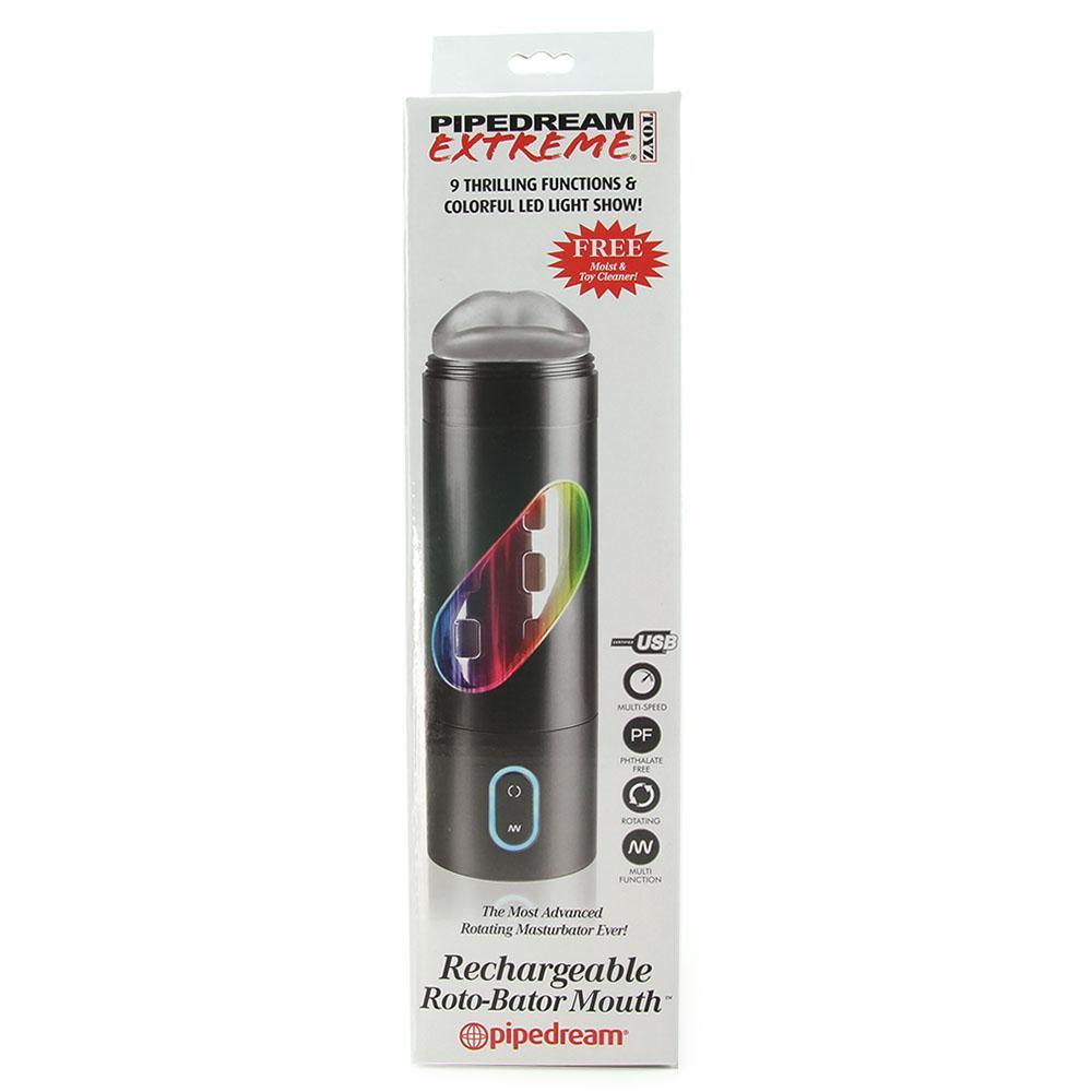 Extreme Rechargeable Roto-Bator Mouth - Sex Toys Vancouver Same Day Delivery