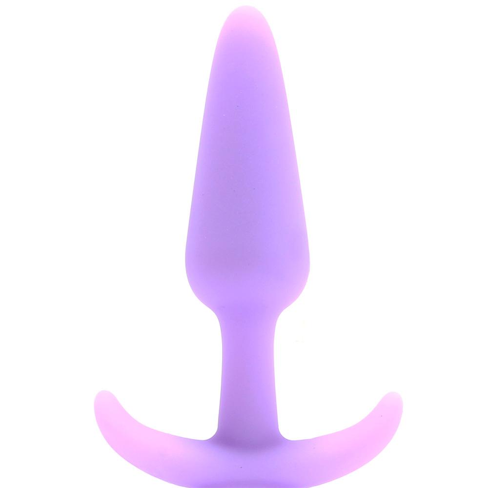 Firefly Prince Small Butt Plug in Glowing Purple - Sex Toys Vancouver Same Day Delivery