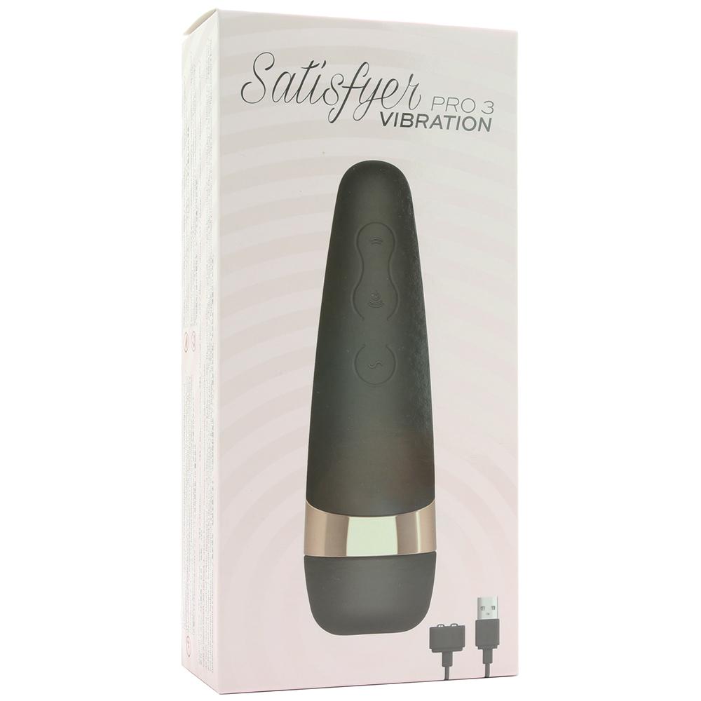 Satisfyer Pro 3 Vibration Clitoral Suction Stimulator - Sex Toys Vancouver Same Day Delivery