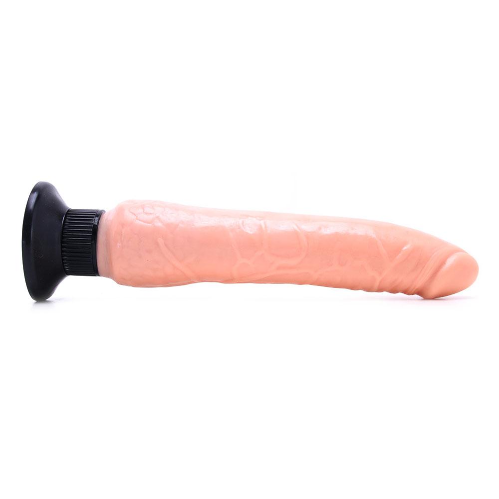 Waterproof Wall Bangers Vibrating Dildo in Flesh - Sex Toys Vancouver Same Day Delivery